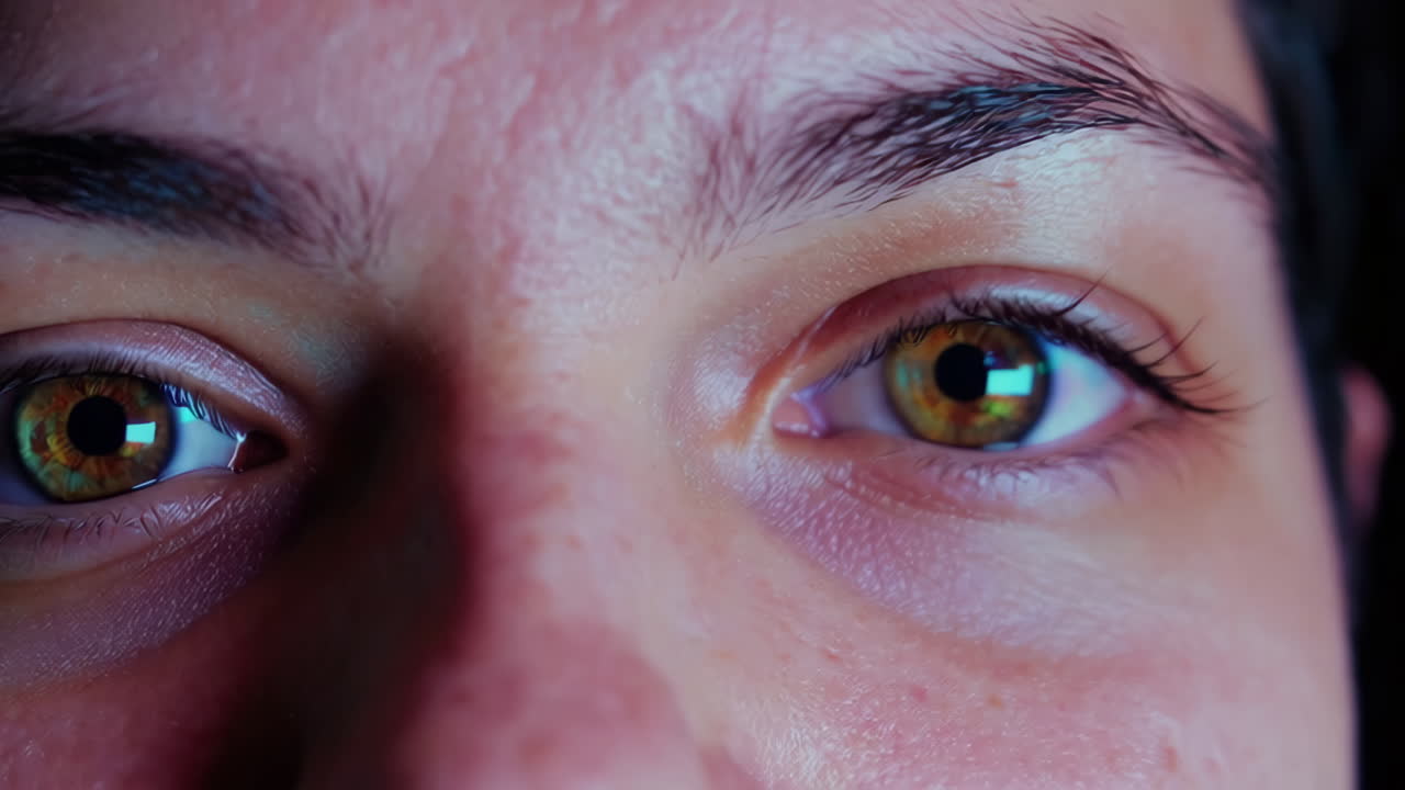 primer plano de los ojos de una persona