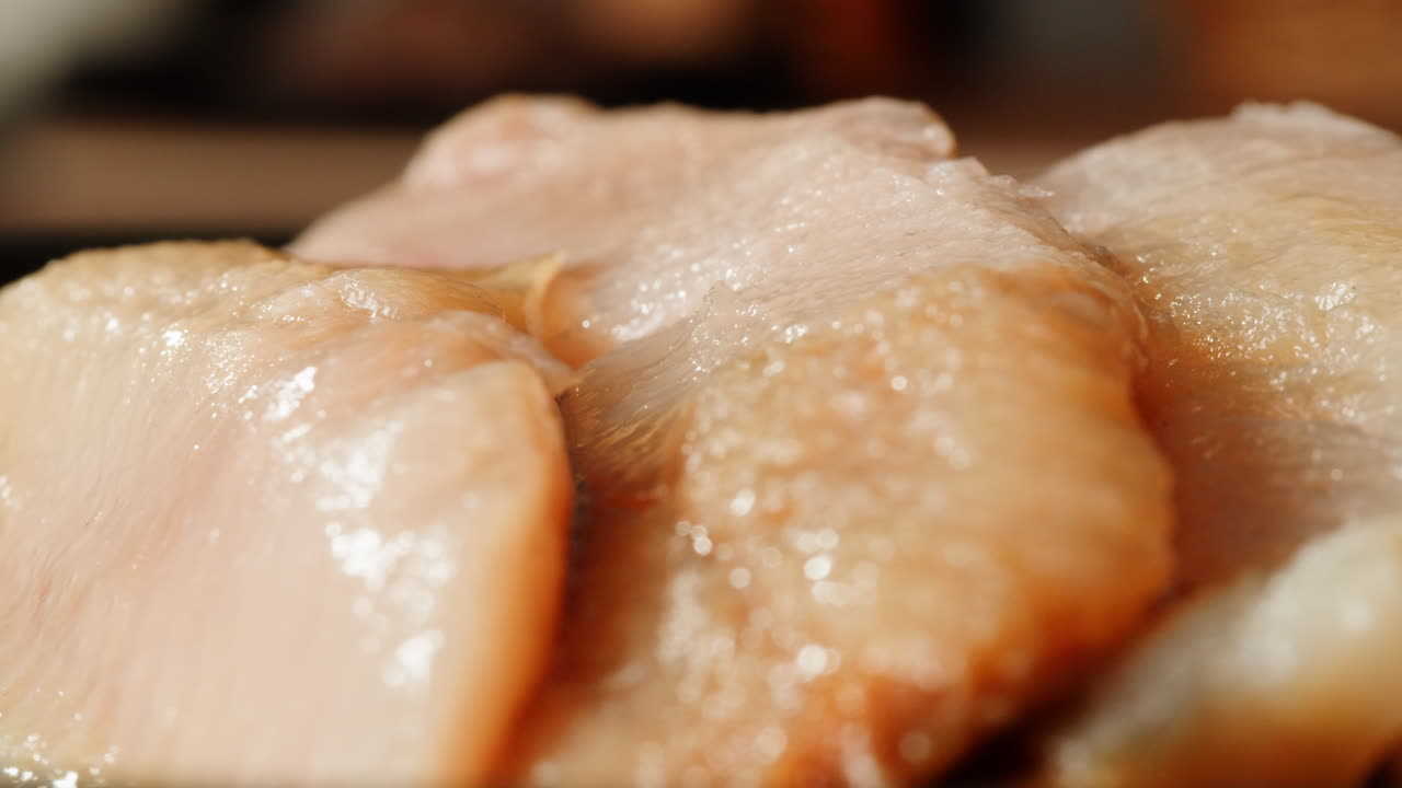 filetes de pescado crudo