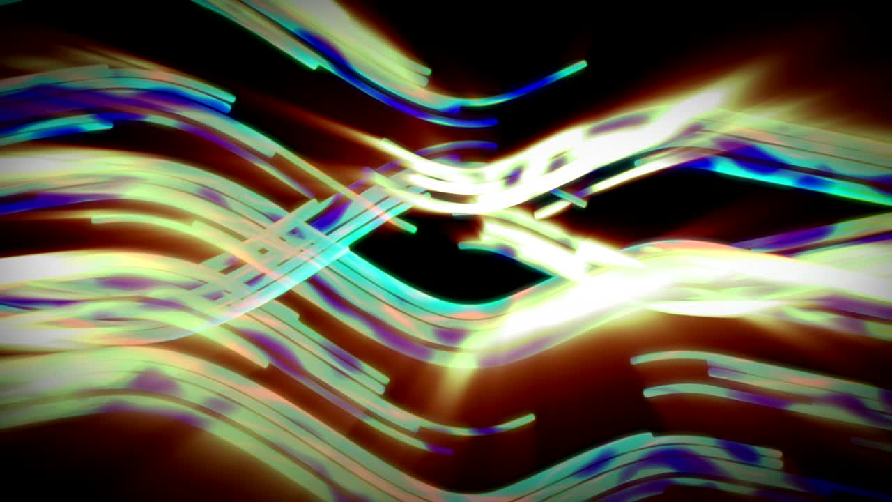 líneas abstractas en movimiento. 4k, bucle sin costuras.