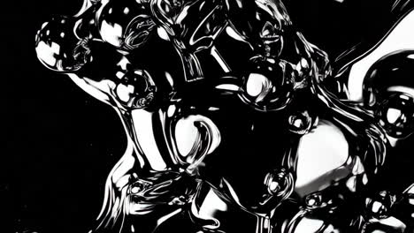 abstract liquid motion