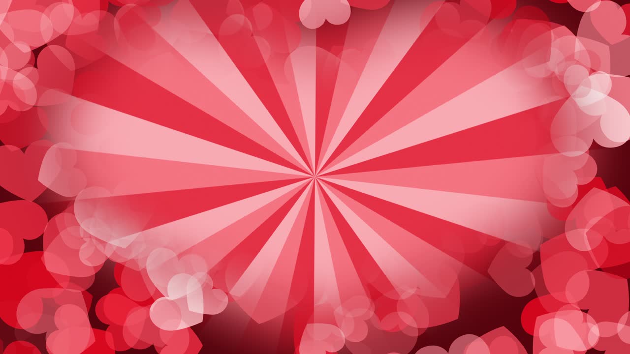 발렌타인 하트와 웨딩 배경