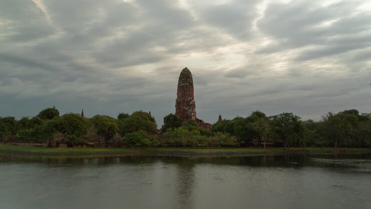 Ancient Temple Ruins in Thailand