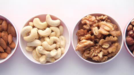 assortment of nuts