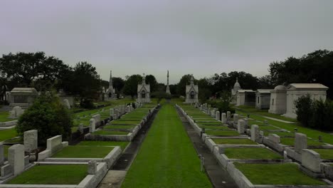 New-Orleans-Friedhof-Luftaufnahme