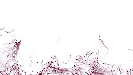 4k abstract particles with trails.