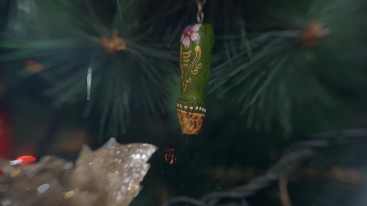 Árbol de navidad decorado