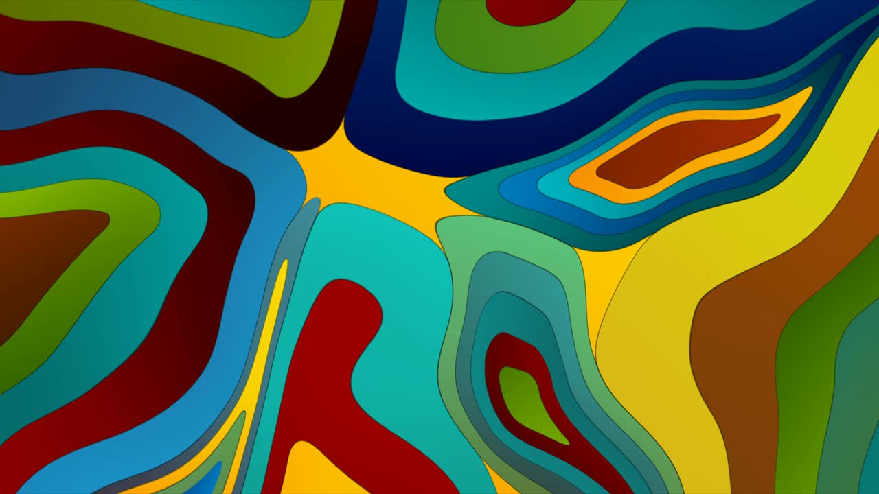 colorido tech abstracto bajo poli fondo de movimiento líquido