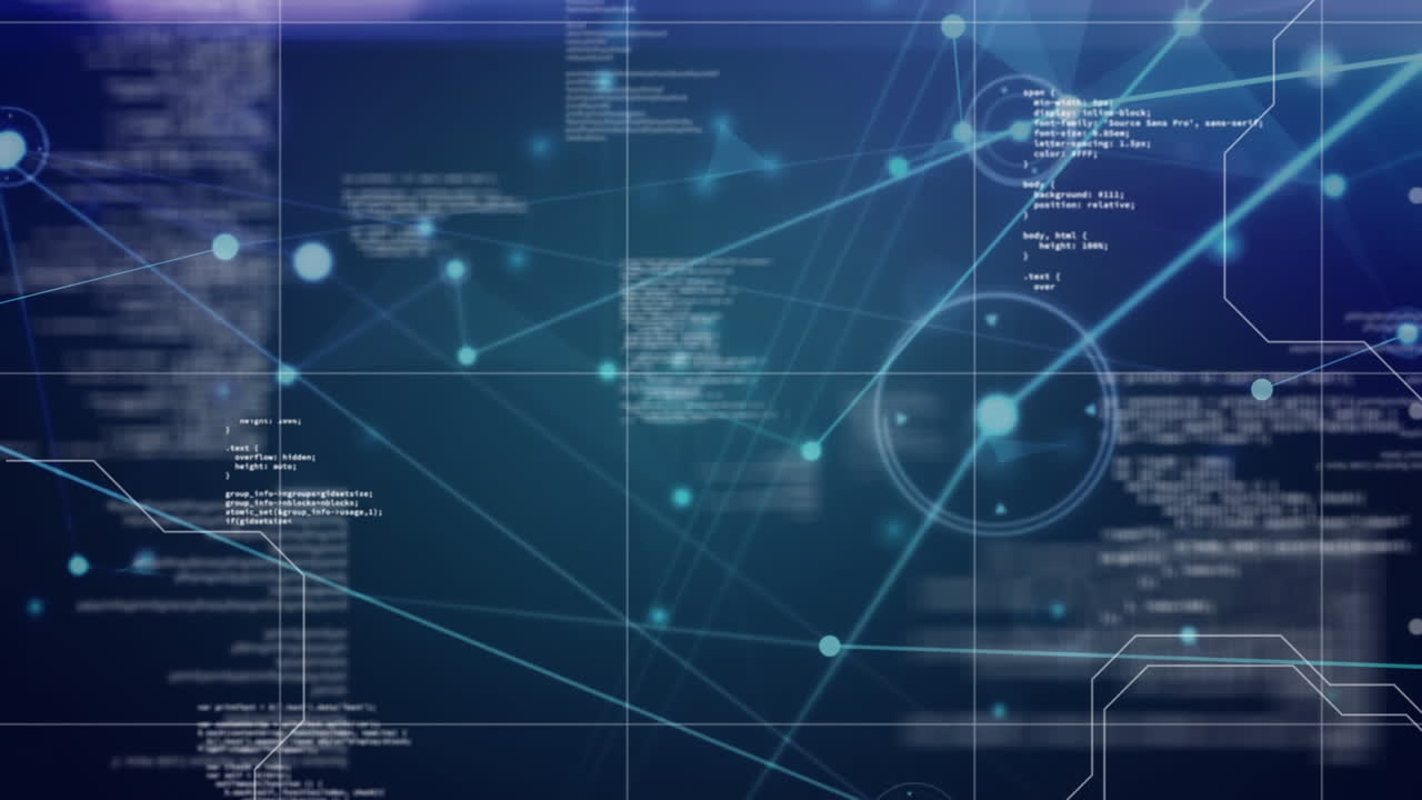 Network of connections and data processing