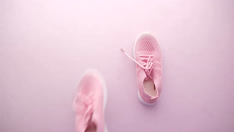 Childrens-shoes-on-light-purple-background