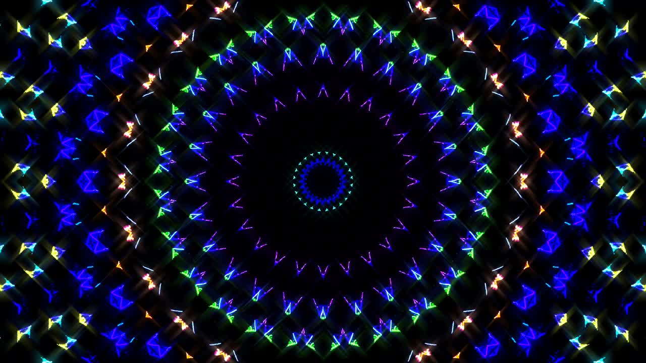 Beautiful videos of flickering, luminous glow that shifts the movement black background