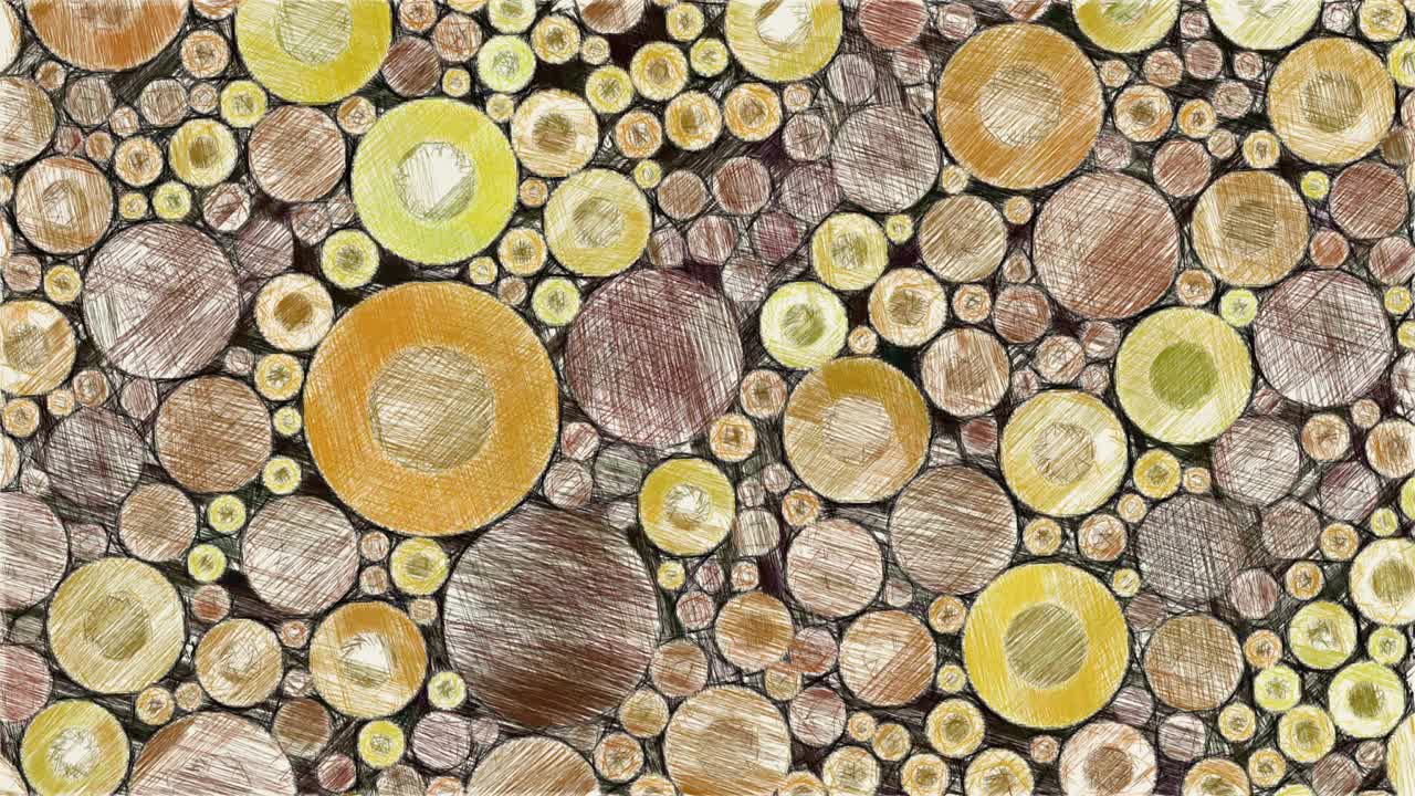 추상적인 배경의 흑백 그림