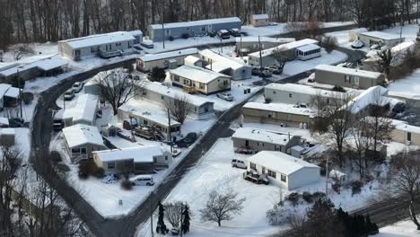 modular mobile homes in rural appalachian mountain community