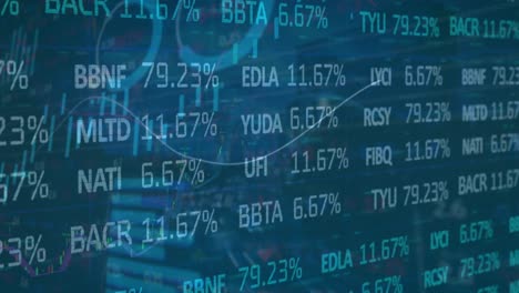 Animation-of-stock-market-data-office