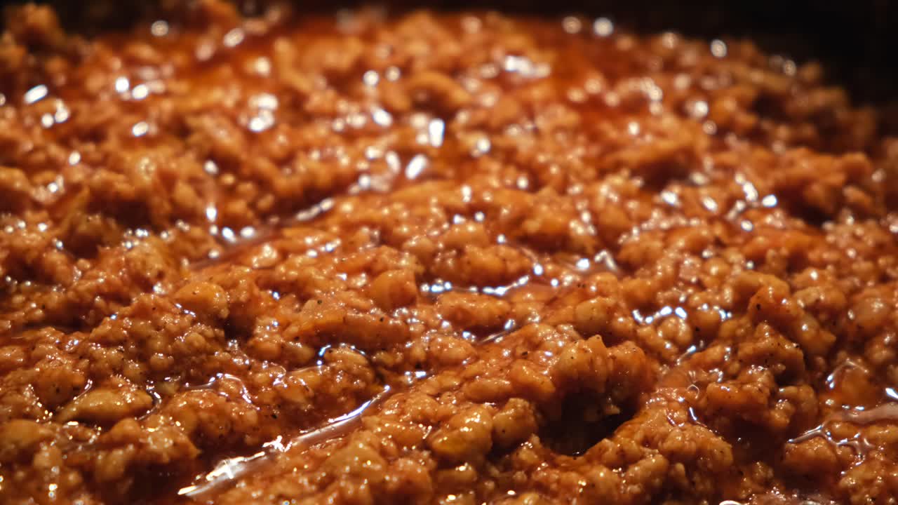 비 에 돼지 고기 를 요리 하는 것