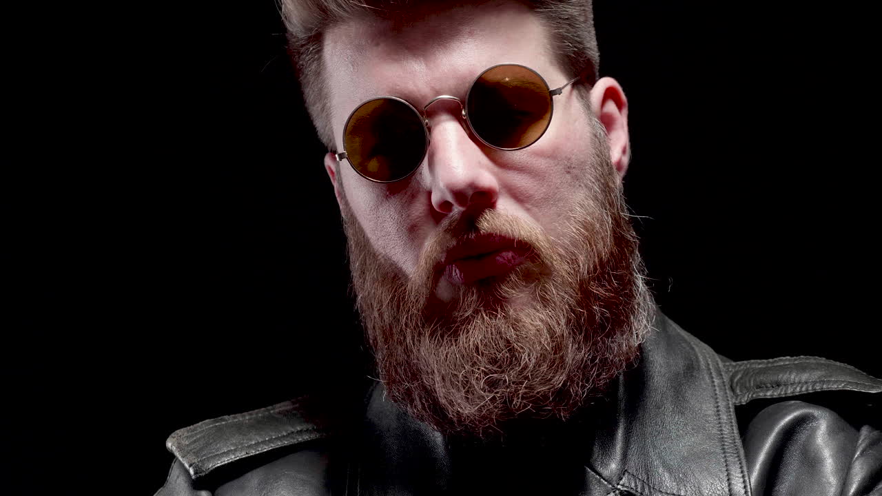 Man with Sunglasses and Beard