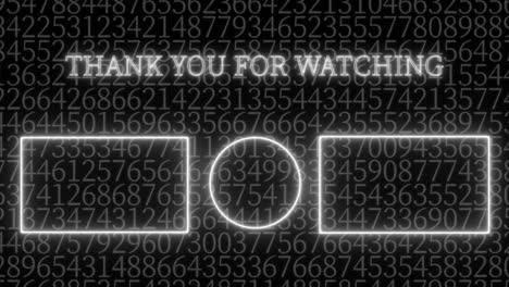 random number end card ending screen motion graphics