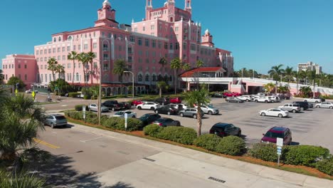 4K-Drone-Video-of-Beautiful-Don-CeSar-Hotel-on-Gulf-of-Mexico-in-St