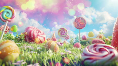 colección de dulces y dulces