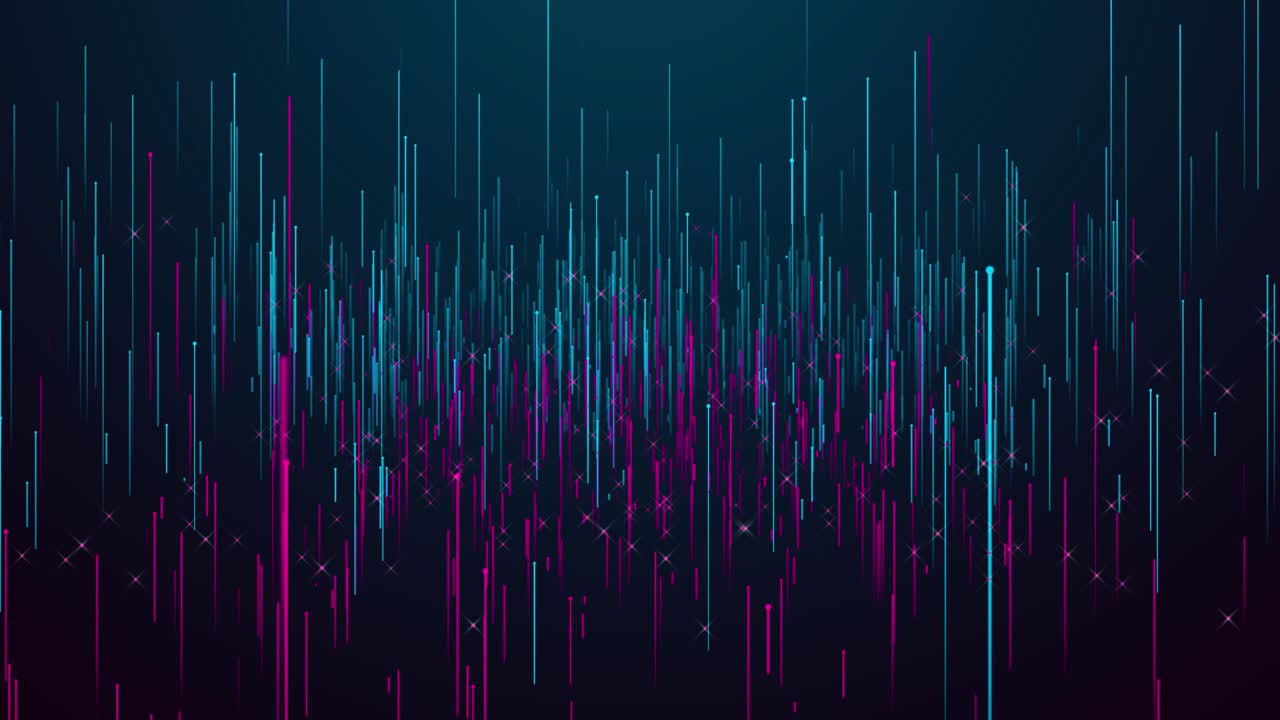 Flowing data business corporate abstract particles digital technology clean presentation broadcast