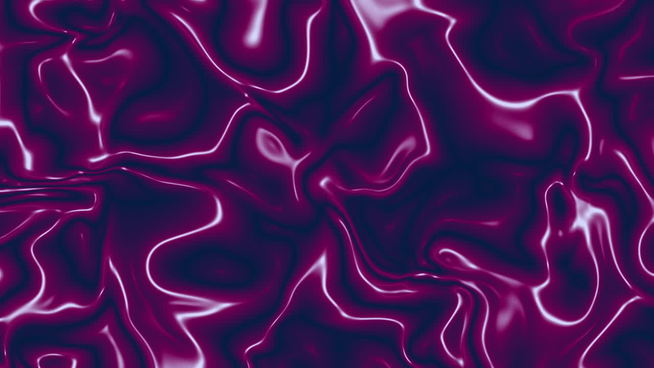 Loop continuo di movimento fluido astratto viola e bianco