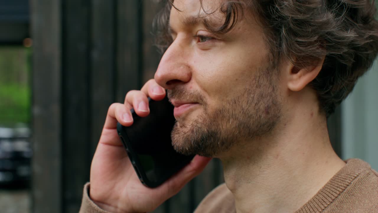 스마트 폰 이야기 남자