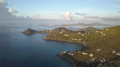 drone flying over st