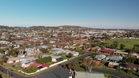 Luftpanorama-Der-Wohngegend-Mount-Gambier-City-In-Südaustralien