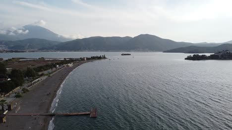 Calis,-the-famous-rock-Beach-in-Fethiye---Turkey