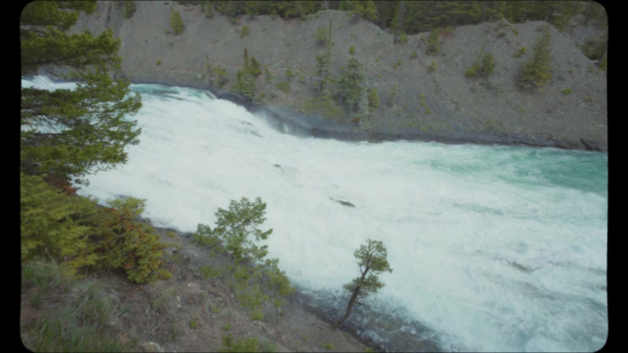 Cascate Bow nel Parco Nazionale di Banff