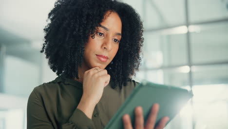 business woman using tablet