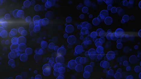 animated blue bubbles