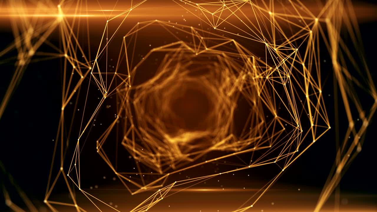 디지털 노드와 연결 경로로 구성된 디지털 데이터 터널을 통해 원활하게 날아갑니다.