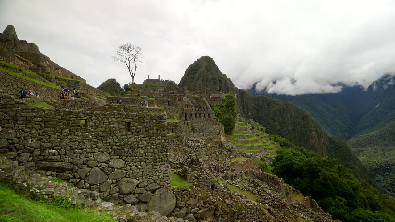 Beroemde reisoriëntatiepunten, historische Incaplaats, Machu Picchu Sanctuary