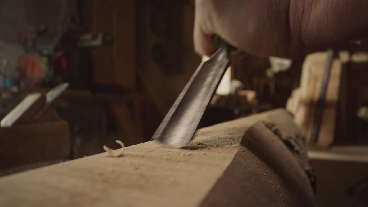 Woodworking with a Chisel