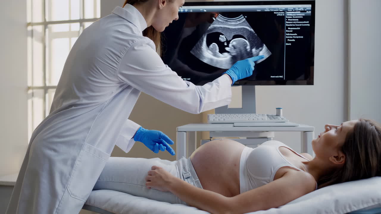 Appuntamento ecografico per donna incinta