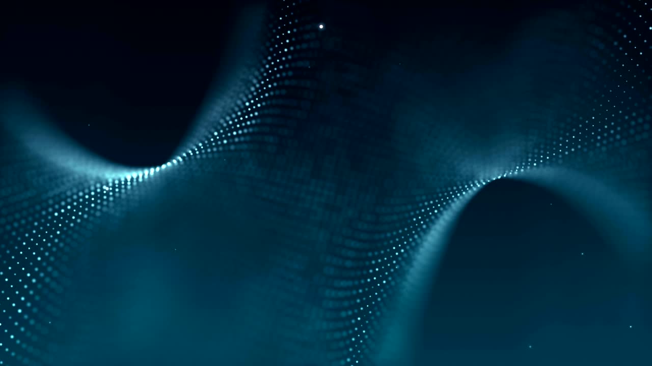 Abstract Blue Background (seamless Loop) - Stok video