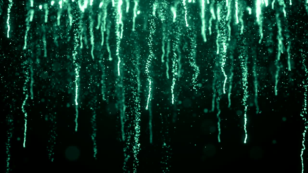 입자 먼지 추상적인 빛 보케 모션 제목 영화적 배경 루프