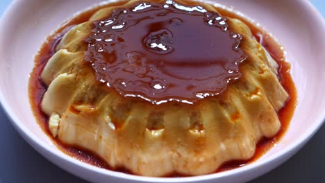 caramel custard dessert