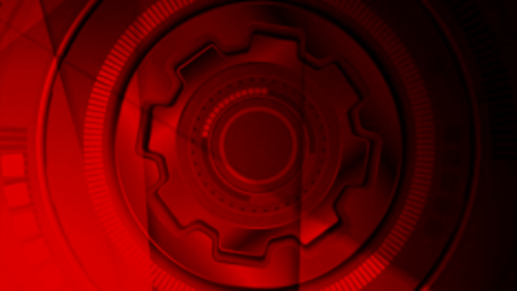 dark red tech futuristic abstract video animation