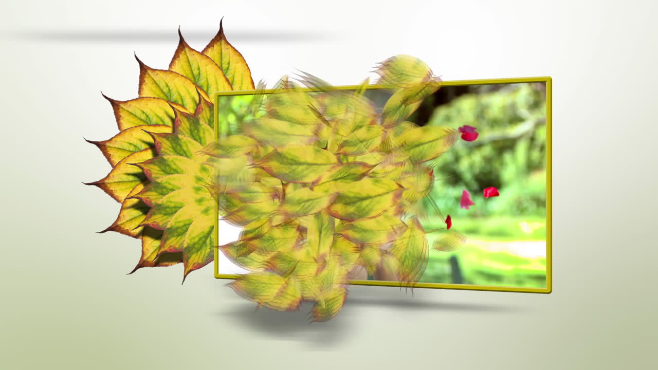 animación con pantallas que muestran a la gente soplando