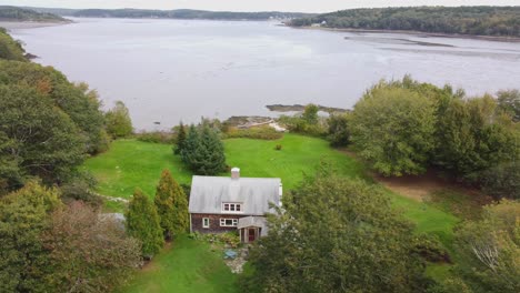 volar alrededor de la casa en phippsburg maine popham beach