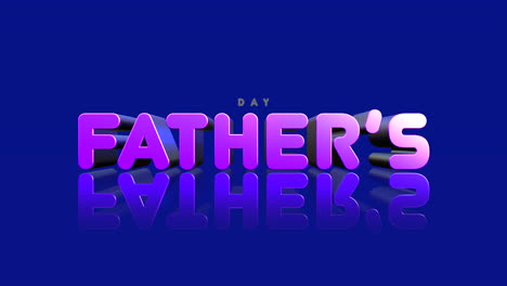 Reflecting-purple-and-pink-letters-a-tribute-to-Fathers-Day