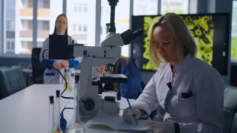 Scientist in a Lab