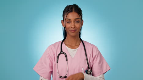 Nurse,-arms-crossed-and-woman