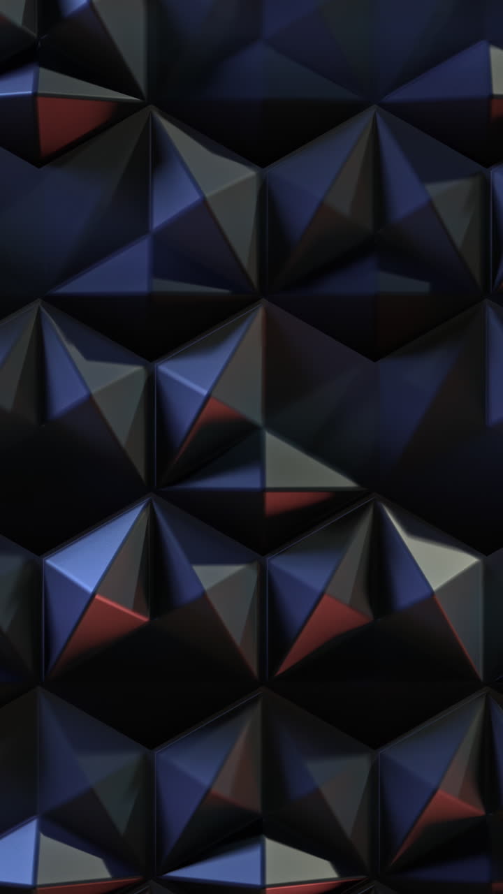 Dark Blue Geometric Pattern