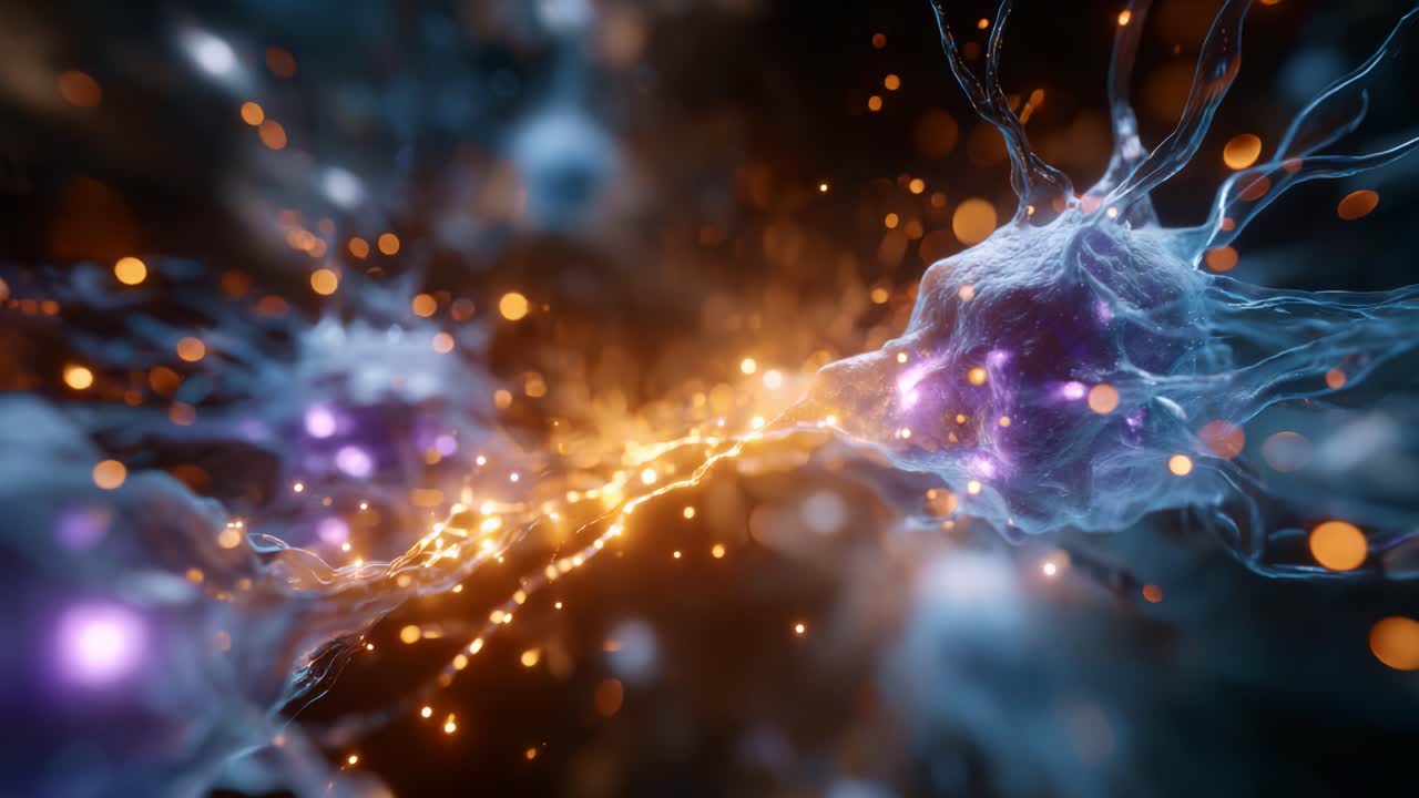 Straordinaria visualizzazione della connettività neurale: un affascinante viaggio attraverso le complesse interazioni tra i neuroni e le loro connessioni sinaptiche