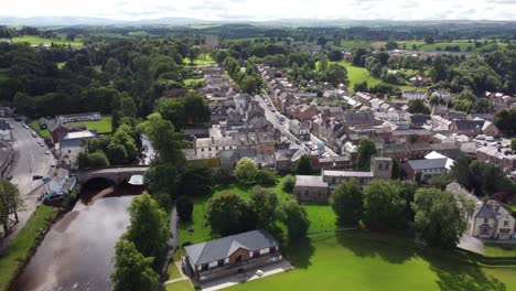 Appleby-En-Westmorland-Market-Town-En-Cumbria-Inglaterra-Imágenes-Aéreas