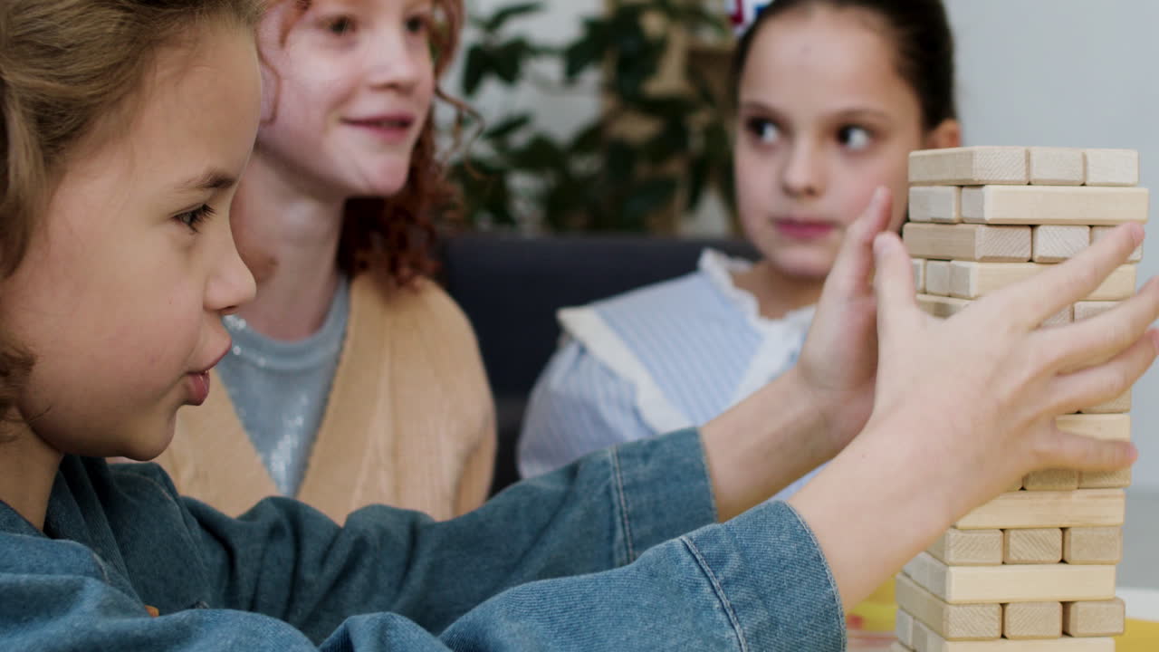 Kids on birthday party