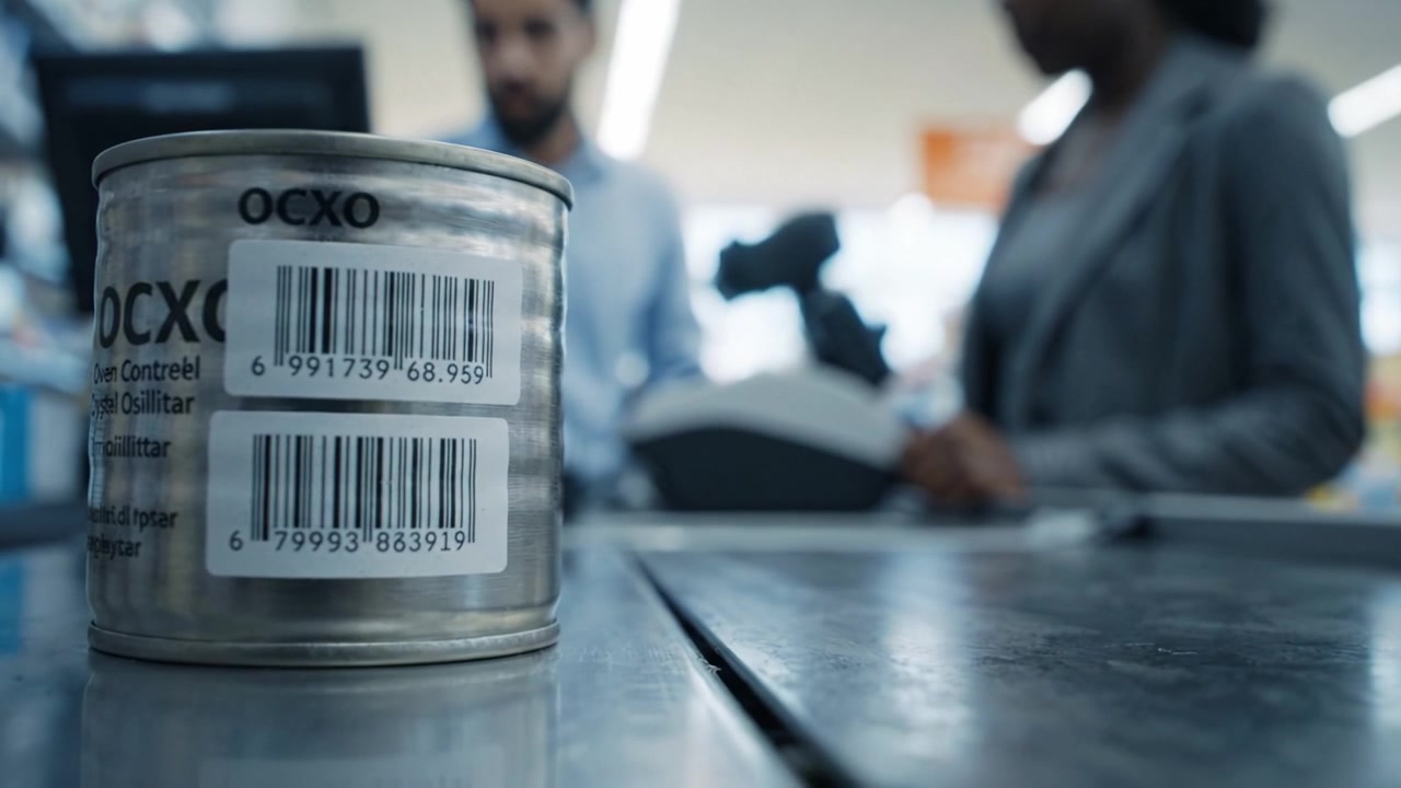 Checkout Scene Featuring Barcoded Product and Cashier with Customer at Retail Store, Capturing the Dynamics of Shopping Experience and Transactions