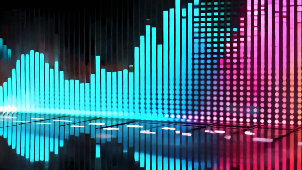 Audio Spectrum Equalizer Visualization